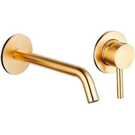 Смеситель для раковины AQUAme Siena AQM6215GG Золото глянцевое 17800₽