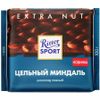 Шоколад темный Ritter Sport с цельным миндалем, 100 г