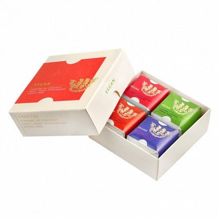 Конфеты Счастье Пралине Vegan, 4 штуки, 200 г