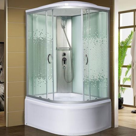 Душевая кабина Мономах XL 100x80x44 МЗ L 10000012117 без гидромассажа 38570₽