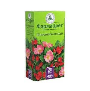 Шиповника Плоды фильтр-пакет 2 г 20 шт 314₽