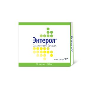 Энтерол Капсулы в блистере 250 мг 30 шт