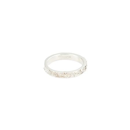 УРА jewelry Фактурное кольцо из серебра