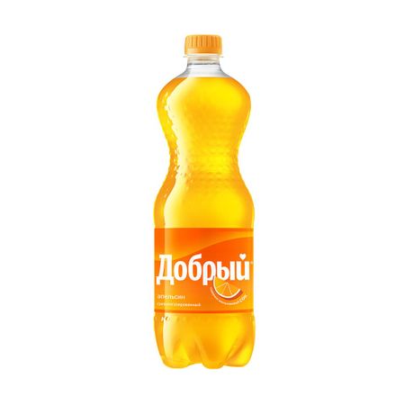 Напиток сильногазированный Добрый Апельсин с витамином C, 1 л