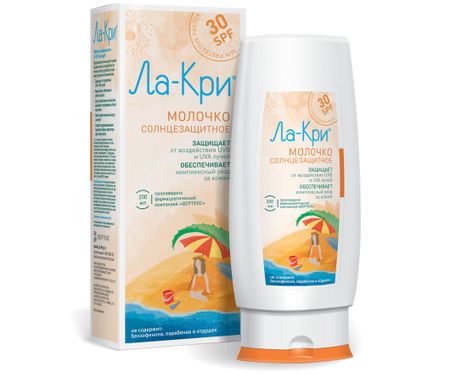 Ла-Кри Молочко солнцезащ. SPF-30