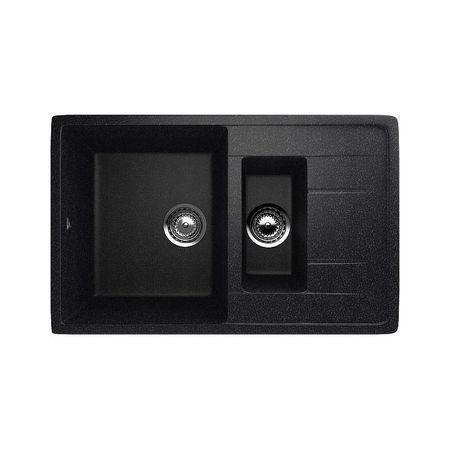 Кухонная мойка Ulgran Classic U-205-308 Черная 9461₽