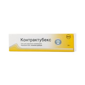 Лекарственное средство Контрактубекс Гель для наружного применения 50 г
