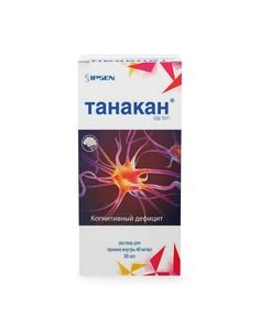 Танакан Раствор для приема внутрь 30 мл