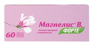 Магнелис В6 форте таблетки 60 шт