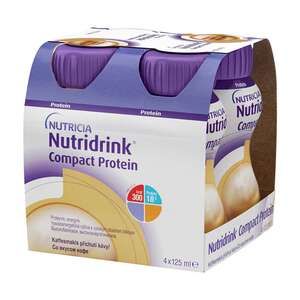 Nutridrink Компакт Протеин Смесь высокобелковая высококалорийная со вкусом кофе 125 мл 4 шт