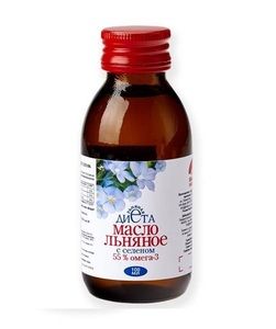 Льняное Масло с селеном 100 мл