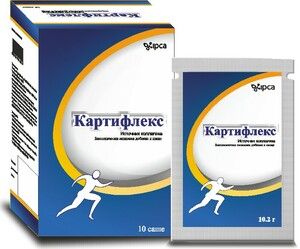 Картифлекс Порошок для приготовления суспензии для приема внутрь саше 10 шт