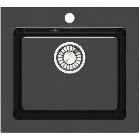 Кухонная мойка Bergg Z35 B035Q004 Черная