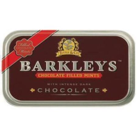 Леденцы "Barkleys Chocolate Filled Mints", 50 г