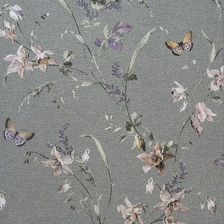 Обои Andrea Rossi Gavi 54373-7 Винил на флизелине 10610 ЗеленыйРозовыйСиреневый БабочкиЦветы 4800₽