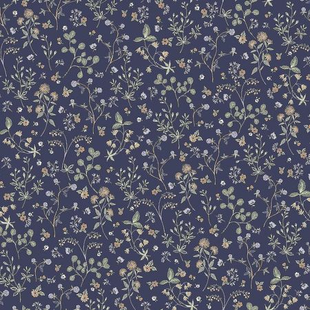 Обои Andrea Rossi Cheradi 54394-6 Винил на флизелине 1061005 Синий Цветы 4800₽