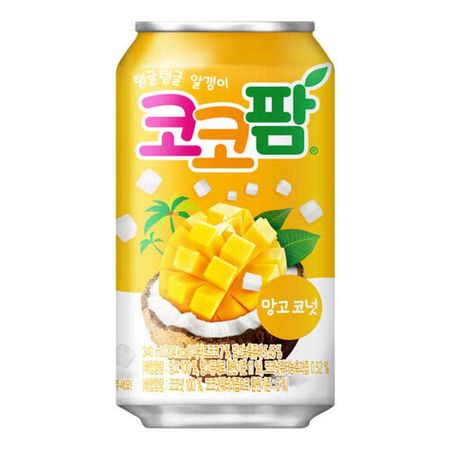 Газированный напиток Haitai Coco Palm Mango-Coconut, 340 мл
