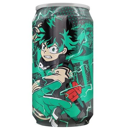 Газированный напиток Ocean Bomb My Hero Academia White Peach Flavour, 330 мл