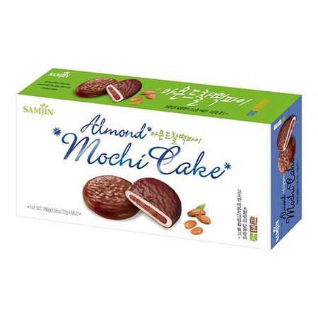 Моти с миндалем Samjin Almond Mochi Cake, 186гр