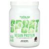 Twinlab, Sport, веганский протеин, шоколад, 700,4 г (24,7 унции)