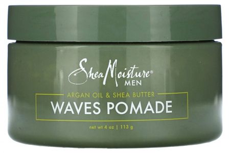 SheaMoisture, Men, Waves Pomade, аргановое масло и масло ши, 113 г (4 унции)