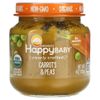 Happy Family Organics, Happy Baby, для детей от 6 месяцев, морковь и горох, 113 г (4 унции)