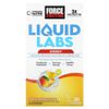 Force Factor, Liquid Labs, Energy, манго и маргарита, 20 пакетиков по 8 г (0,28 унции)