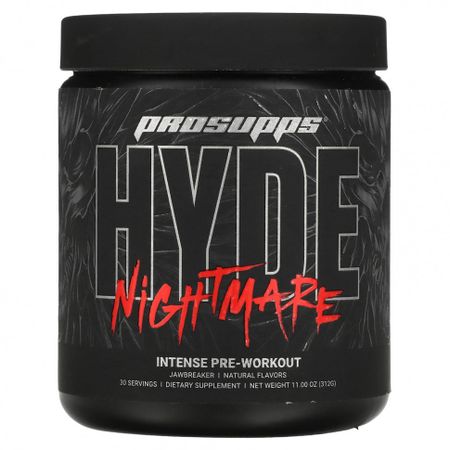 ProSupps, Hyde Nightmare, Intense Pre-Workout, Jawbreaker, 11 oz (312 g)