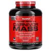MuscleMeds, Формула для набора массы Carnivor Mass, клубника, 5,95 фунтов (2698 г)