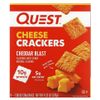 Quest Nutrition, Сырные крекеры, чеддер, 4 пакетика по 30 г (1,06 унции)