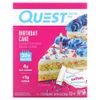 Quest Nutrition, Протеиновый батончик, праздничный торт, 4 батончика, 60 г (2,12 унции)