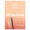 310 Nutrition, Hydrate, смесь для приготовления электролитов, персик и манго, 30 палочек по 5 г (0,18 унции)
