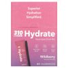 310 Nutrition, Hydrate, смесь для приготовления электролитов, лесная ягода, 30 стиков по 5,1 г (0,18 унции)