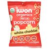 IWON Organics, Органический протеин, попкорн, белый чеддер, 8 пакетиков по 28 г (1 унция)
