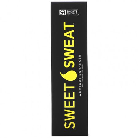 Sports Research, Sweet Sweat Stick, усиливающий гель для тренировок, 182 г (6,4 унции)