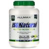 ALLMAX Nutrition, IsoNatural, 100% сверхчистый изолят натурального сывороточного белка (WPI90), ваниль, 5 фунтов (2,27 кг)