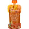 Happy Family Organics, Органическое детское питание, этап 2, от компании 6 месяцев, батат, манго и морковь, 113 г (4 унции)