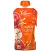 Plum Organics, Органическое детское питание, стадия 2, яблоко и морковь, 4 унции (113 г)