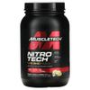 Muscletech, Nitro Tech, 100% Whey Gold (100% сыворотка), французский ванильный крем, 999 г (2,20 фунта)