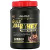 ALLMAX Nutrition, AllWhey Gold, 100 % сывороточный белок + изолят сывороточного белка премиум-качества, со вкусом шоколада, 907 г (2 фунта)