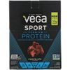Vega, Sport Protein, протеин, шоколадный вкус, 12 пакетиков, 44 г (1,6 унции) каждый