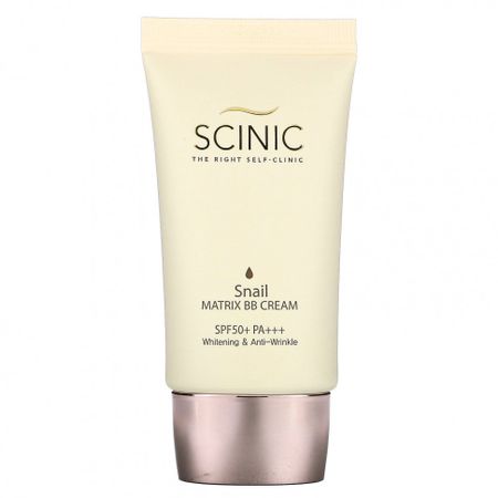 Scinic, Snail Matrix, BB-крем с секретом улитки, SPF 50+/PA+++, 40 мл (1,35 жидк. унции)