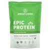 Sprout Living, Epic Protein, органический растительный протеин и суперпродукты, Green Kingdom, 455 г (1 фунт)
