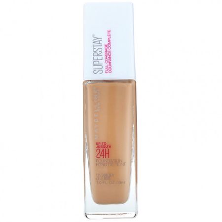 Maybelline, Super Stay, основа для максимальной плотности, оттенок 312 Golden, 30 мл