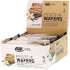 Optimum Nutrition, Протеиновые вафли, ванильный крем, 9 упаковок, 40 г (1,42 унции) каждая