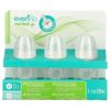 Evenflo Feeding, Прозрачные флаконы из полипропилена с вентиляцией и Twist, стандартные, от 0 месяцев, с медленным потоком, 6 флаконов по 120 мл (4 унции)