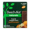 Beech-Nut, Naturals, фруктовые и вегетарианские батончики, этап 4, банан и тыква, 5 батончиков, 22 г (0,78 унции)