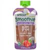 Sprout Organic, Смузи, ягодный виноград с кокосовым молоком, овощами и семенами льна, 113 г (4 унции)