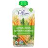 Plum Organics, органическое детское питание, этап 2, морковь, фасоль, шпинат, томат и овсянка, 99 г (3,5 унции)