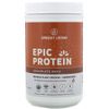 Sprout Living, Epic Protein, органический растительный протеин и суперфуды, шоколад и мака, 910 г (2 фунта)